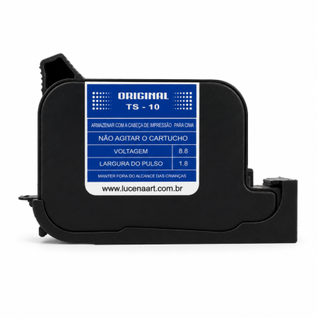 Cartucho TS-10 – Tinta Solvente Branco para Impressora Inkjet TIJ