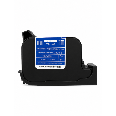 Cartucho TS-40 – Tinta Solvente Azul  para Impressora Inkjet TIJ