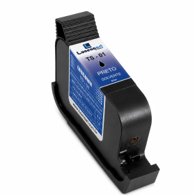 Cartucho TS-01 – Tinta Solvente Preta para Impressora Inkjet TIJ