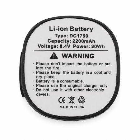 Meta título: Bateria Lí-íon 8.4V- DC1750- 2200mAh para Datador Inkjet